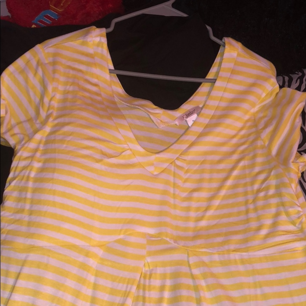 Striped yellow K.Jordan sundress